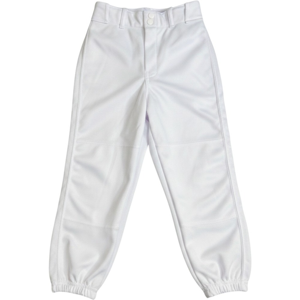 Franklin Youth Small White Baseball Pants Knicker Style 10356 Kids Y-S